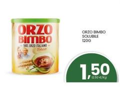 Orzo crem - Orzo Bimbo Solubile