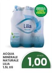 Lilia - Acqua Minerale Naturale