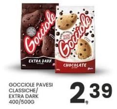 Pavesi - Gocciole Classiche/Extra Dark
