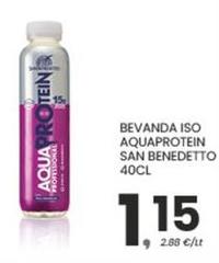 San Benedetto - Bevanda Iso Aquaprotein