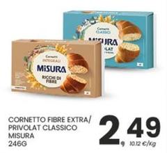 Misura - Cornetto Fibre Extra/Privolat Classico