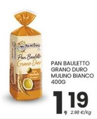Mulino Bianco - Pan Bauletto Grano Duro