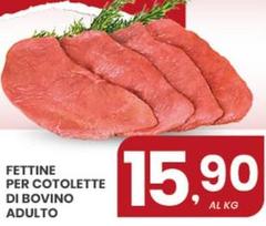 Fettine Per Cotolette Di Bovino Adulto