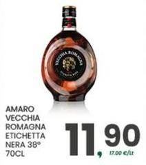 Vecchia romagna - Etichetta Nera 38°