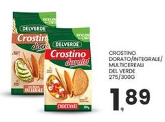 Del verde - Crostino Dorato/Integrale/Multicereali