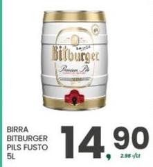 Bitburger - Birra  Pils Fusto