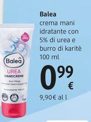 Balea - Crema Mani Idratante Con 5% Di Urea E Burro Di Karité