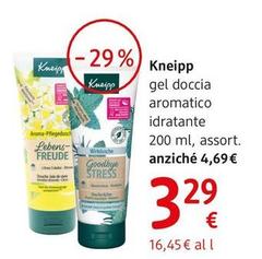 Kneipp Gel Doccia Aromatico Idratante