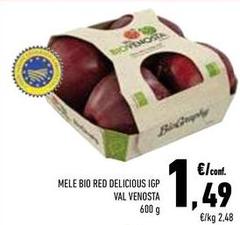 Val venosta - Mele Bio Red Delicious IGP