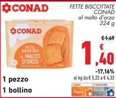 Conad - Fette Biscottate