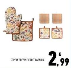 Coppia Presine Fruit Passion