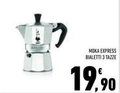Moka -  Express Bialetti 3 Tazze