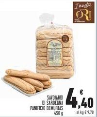 Panificio Demurtas - Savoiardi Di Sardegna