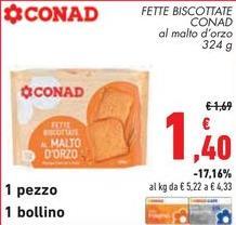 Conad - Fette Biscottate