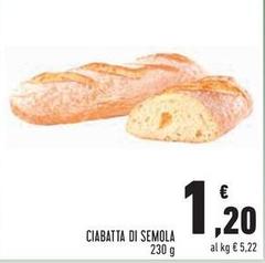 Ciabatta Di Semola