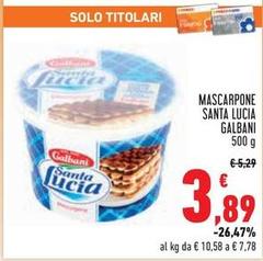 Galbani - Mascarpone Santa Lucia