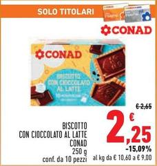 Solo - Biscotto Con Cioccolato Al Latte