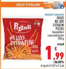 Pizzoli - Patate We Love Extrafini