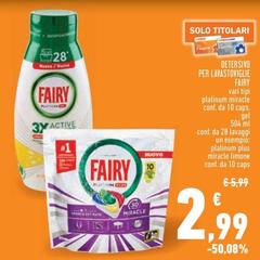 Fairy - Detersivo Per Lavastoviglie