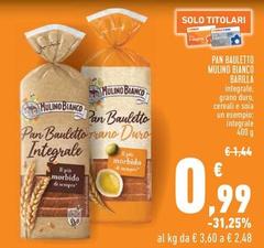 Barilla - Pan Bauletto Mulino Bianco