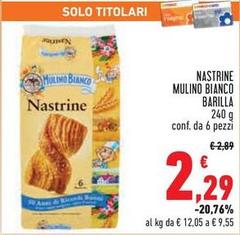 Barilla - Nastrine Mulino Bianco