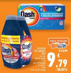 Dash - Detersivo Per Lavatrice