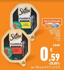 Sheba - Cibo Per Gatti Pate Classic