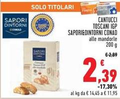 Sapori - Cantucci Toscani IGP &Dintorni