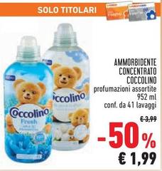 Coccolino - Ammorbidente Concentrato