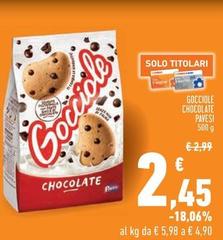 Pavesi - Gocciole Chocolate