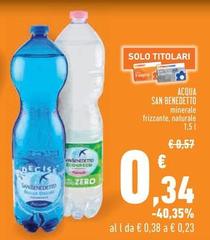 San Benedetto - Acqua