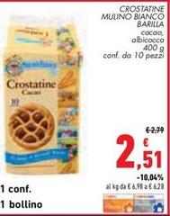 Barilla - Crostatine Mulino Bianco