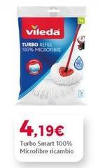 Vileda - Turbo Smart 100% Microfibre Ricambio