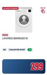 Beko -  Lavatrice BMWRU3821W