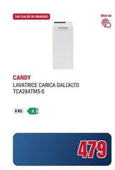 Candy - Lavatrice Carica Dall'Alto TCA284TM5-S
