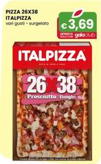 Italpizza - Pizza 26x38 Vari Gusti - Surgelato