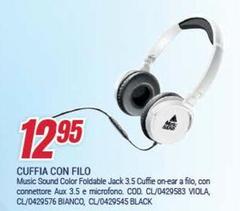 Viola - Cuffia Con Filo