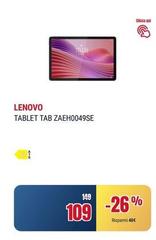 Lenovo - Tablet Tab ZAEHO049SE