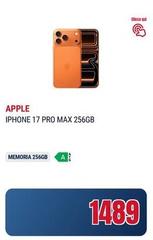 Apple - Iphone 17 Pro Max 256GB Titanio Blu