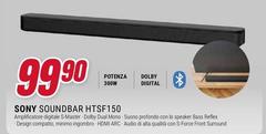 Sony - Soundbar HTSF150