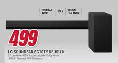 LG - Soundbar SG10TY.DEUSILLK