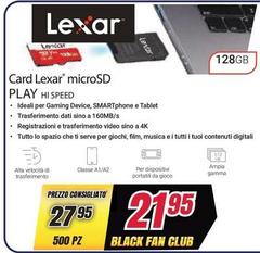 Lexar - Card  Microsd