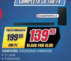 Samsung - Soundbar HWB650D