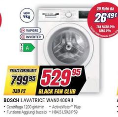 Bosch -  Lavatrice WAN24009 II