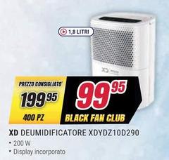 Xd Deumidificatore Xdydz10d290
