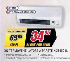 Termoventilatore A Parete XDB4501L