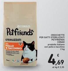 Conad - Crocchette Per Gatti Sterilizzati Petfriends