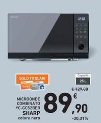 Sharp - Microonde Combinato Yc-gc52beb