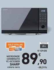Sharp - Microonde Combinato Yc-gc52beb