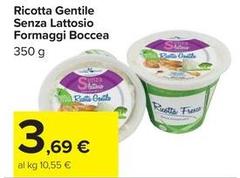 Formaggi Boccea - Ricotta Gentile Senza Lattosio